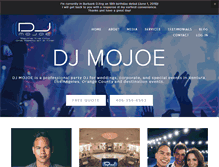 Tablet Screenshot of djmojoe.com